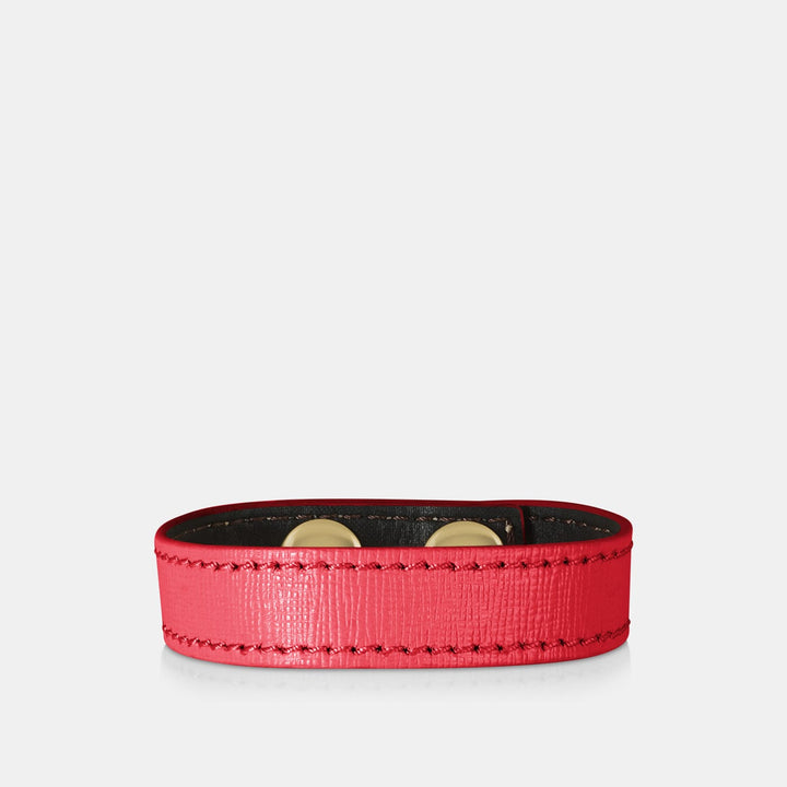 Saffy Leather Bracelet - Pop Bag USA
