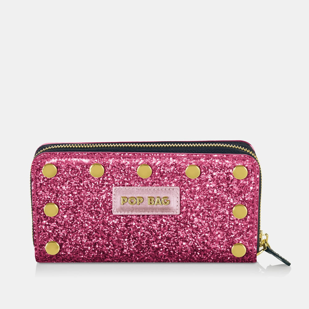 Sparkling Glitter Wallet Cover Pop Bag USA